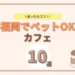 福岡でペットOKカフェ10選